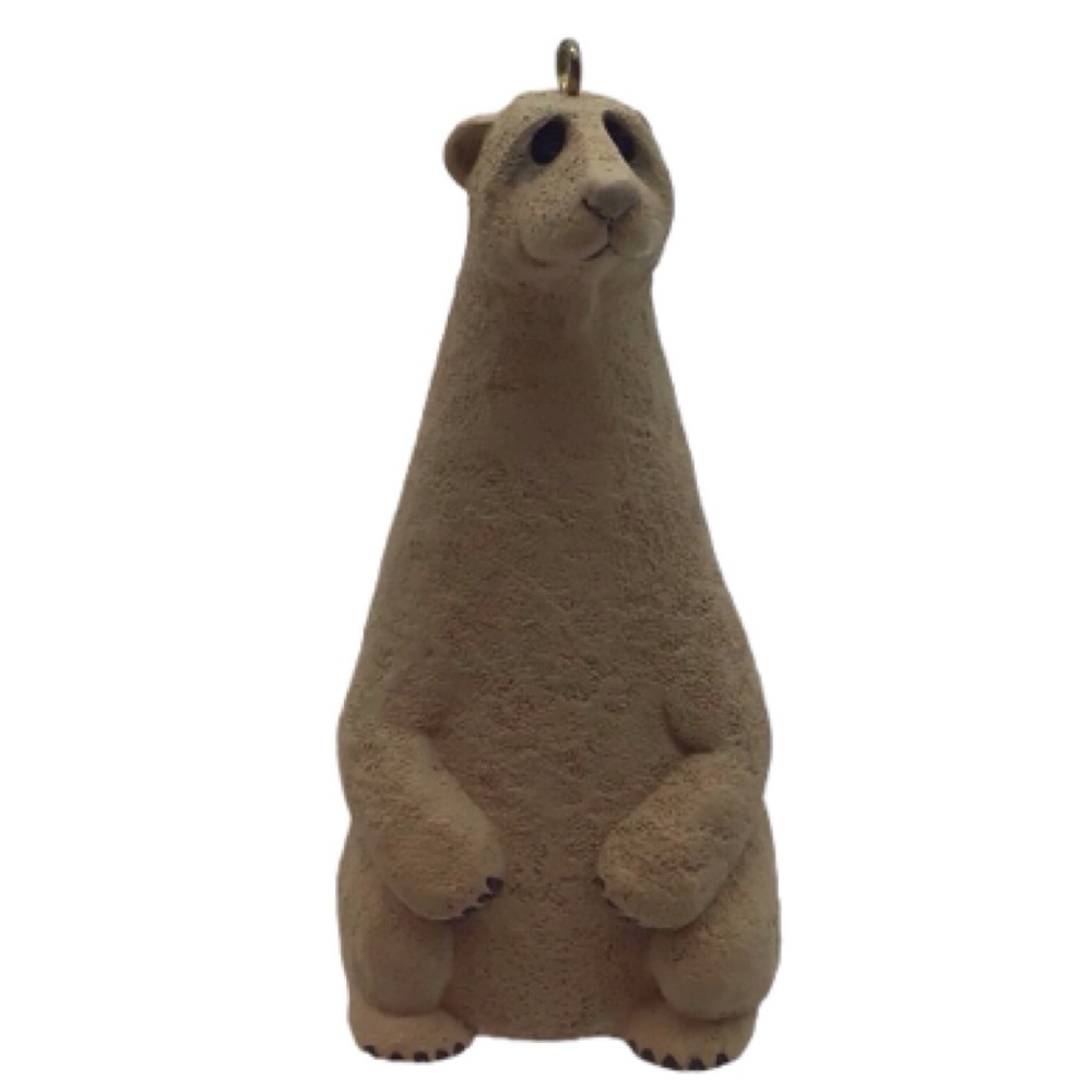 Hallmark 1992 “Lou Rankin Polar Bear” Christmas Ornament